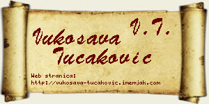 Vukosava Tucaković vizit kartica